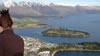 Queenstown from the top of the Skyline goldola
