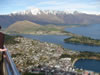 Queenstown from the top of the Skyline goldola