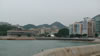 Hong Kong, The harbour (one of them) from the end of Stanley Street market 