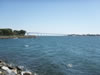 San Diego – Bay bridge seen from seaport village 